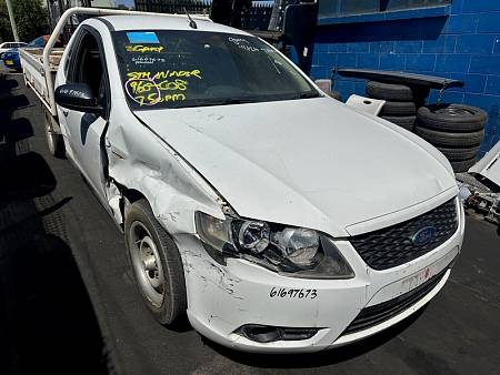 WRECKING 2010 FORD FG FALCON XL UTE WITH 4.0L FACTORY GASFOR PARTS ONLY