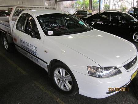 2005 Ford Falcon BA MKII Cab Chassis