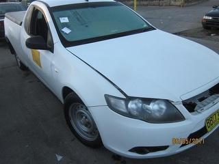 2009 Ford Falcon FG Ute Utility | LPG | White color