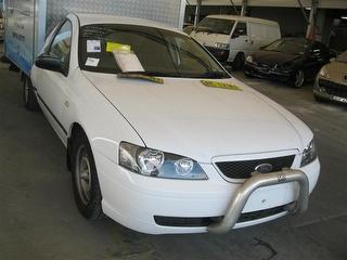 2003 Ford Falcon BA XL Cab Chassis Utility | White Color