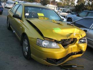 2003 Ford Falcon BA XT Sedan  | Yellow Color