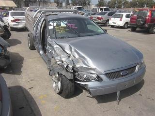 2002 Ford Falcon BA Cab Chassis 5.4L | Grey color