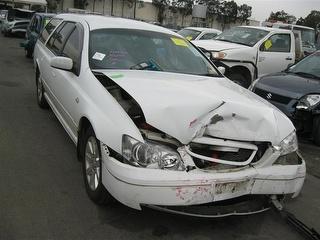 2002 Ford Falcon BA Futura Station Wagon | Winter White Color