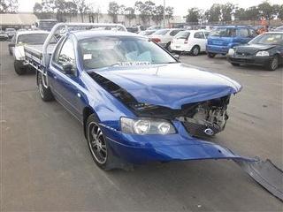 2003 Ford Falcon BA XL Cab Chassis | Blue Color