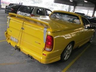 2005 Ford Falcon BA MKII XR8 Utility | Yellow color