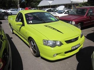 2004 BA MKII XR8 ute: 5.4L, 5 speed manual