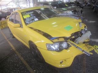 2005 FORD FPV BF YELLOW F6 TYPHOON